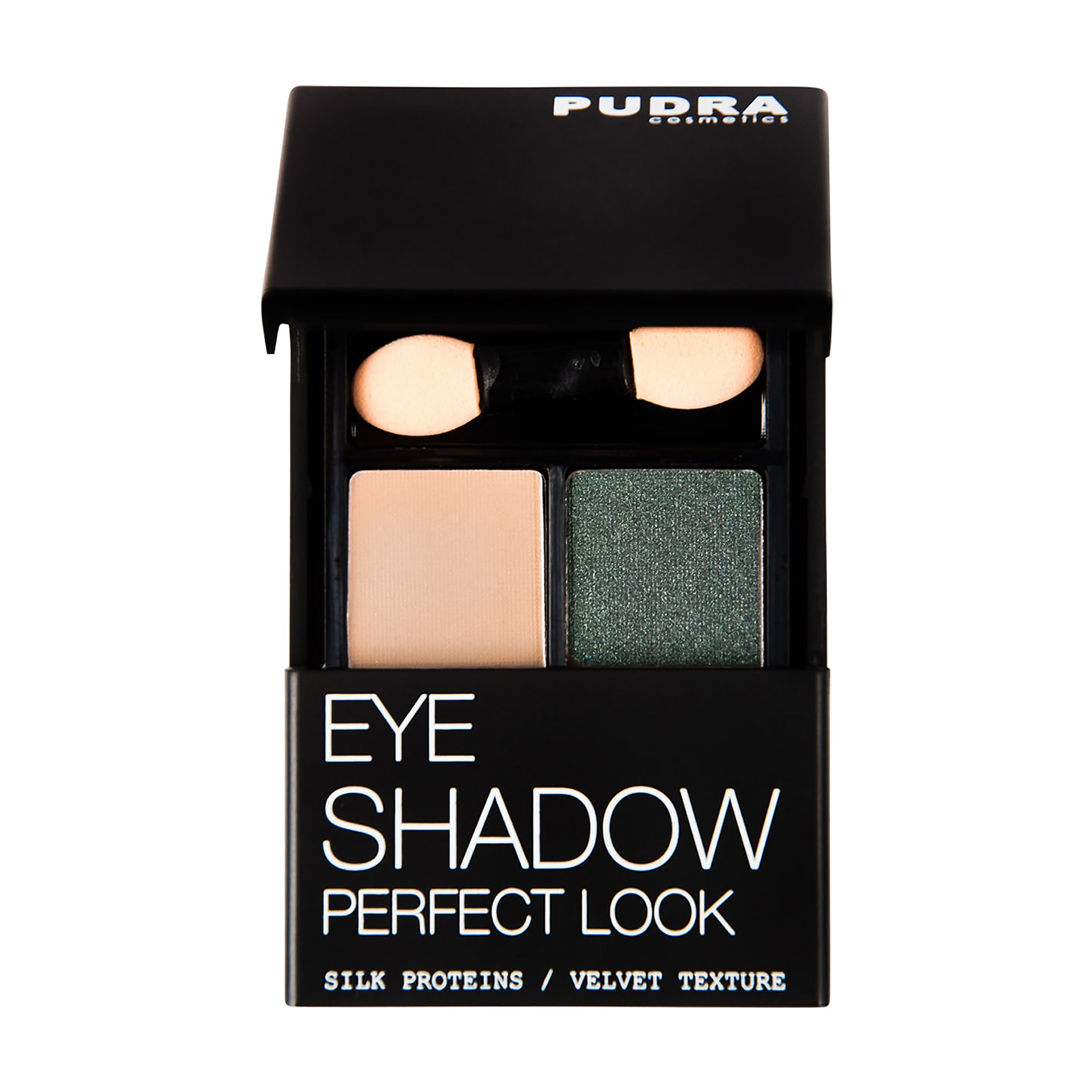 Компактні подвійні тіні для повік Pudra Cosmetics Perfect Look Eye Shadow 03, 4.2 г